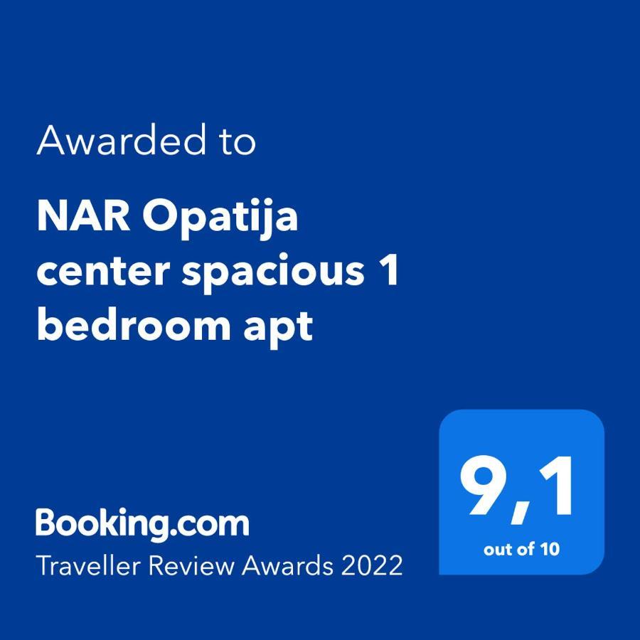 "Nar" Opatija Center Spacious 1 Bedroom Apt 외부 사진
